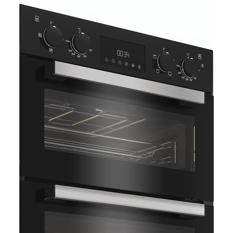 Hotpoint DIH10DB Built-In Double Oven - Black