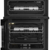 Hotpoint HDG6GDCB Freestanding 60cm Gas Double Cooker - Black (Discontinued) Thumbnail