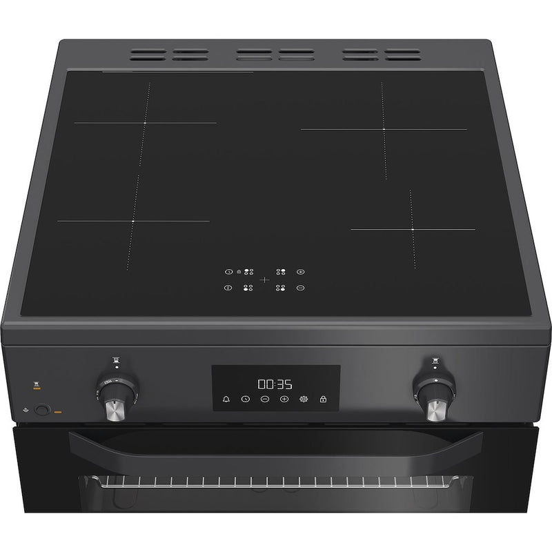 Hotpoint HDE6IDC2SA, 60cm Induction Cooker - Anthracite