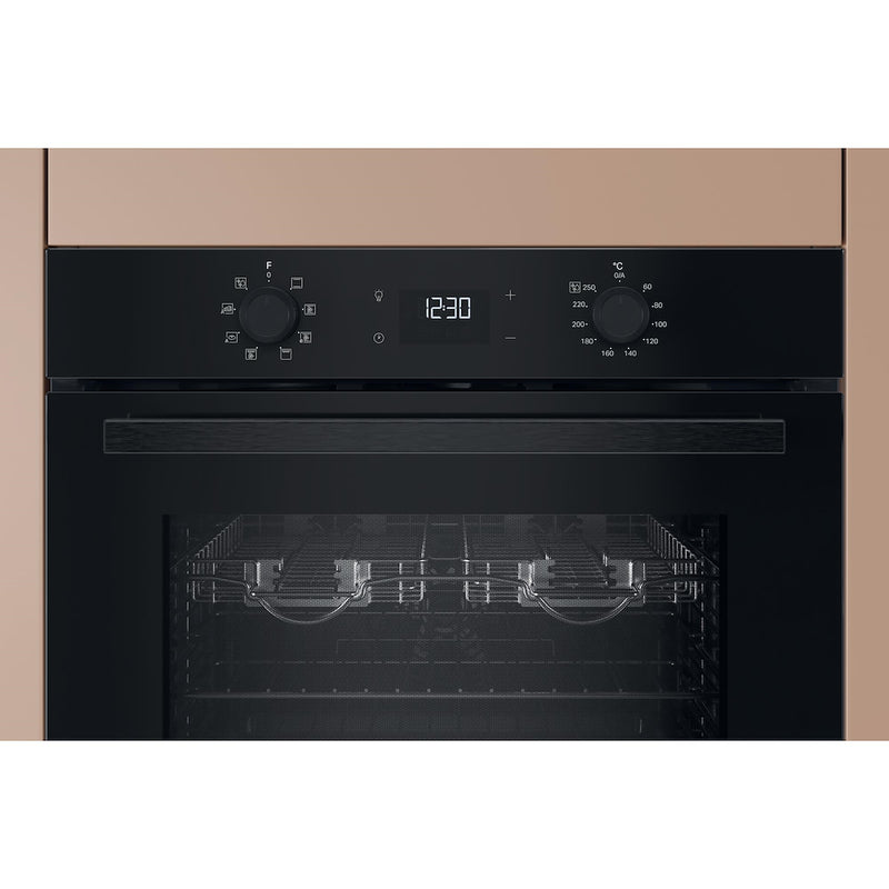 Hotpoint HO455HZBUK Class 2 60cm Built-In Single Multifunction Oven with Multiflow and Easy Grill