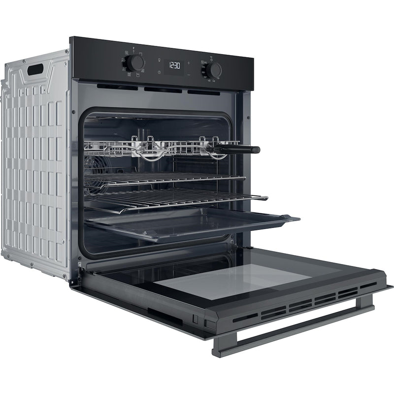 Hotpoint HO455HZBUK Class 2 60cm Built-In Single Multifunction Oven with Multiflow and Easy Grill