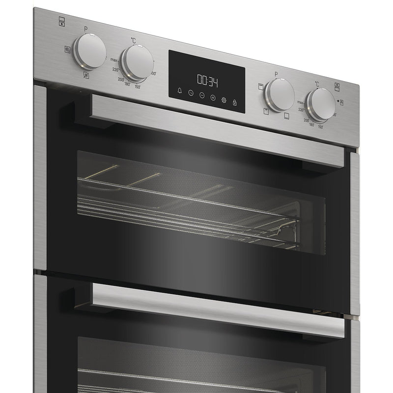 Hotpoint DUH 12D1 IX Electric Built-Under Double Oven - Stainless Steel