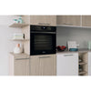 Indesit Turn&Go IO 253 B UK Built-In Electric Single Oven - Black Thumbnail