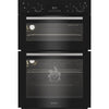 Indesit DII10DB Built-In Double Oven - Black Thumbnail