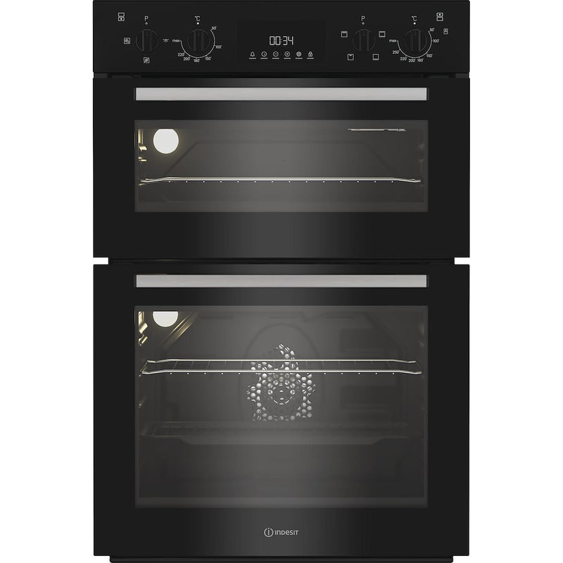 Indesit DII10DB Built-In Double Oven - Black