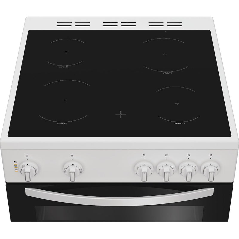 Indesit IDE6VMW Freestanding 60cm Electric Cooker - White