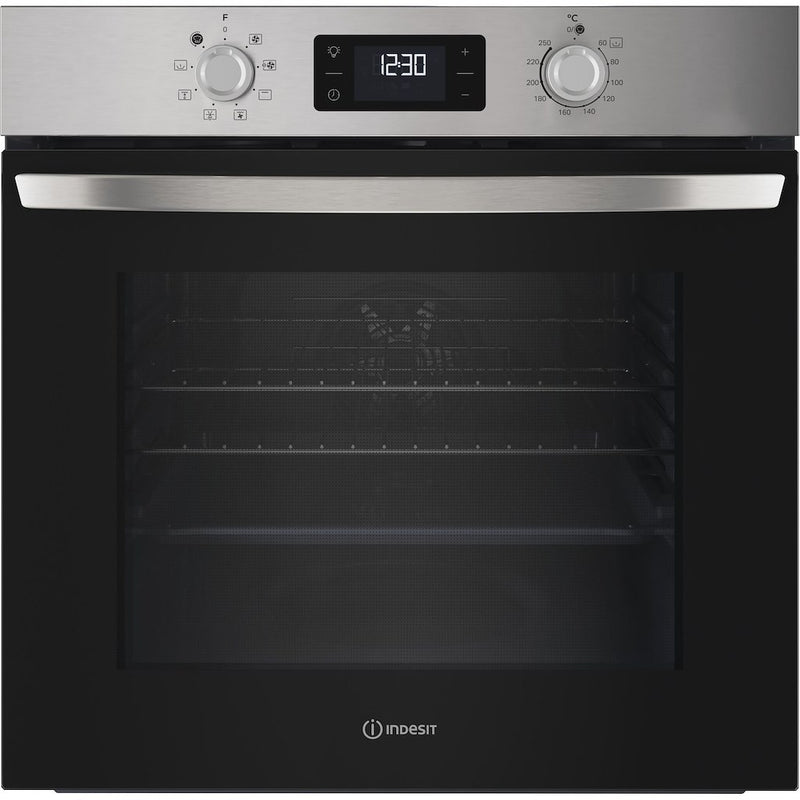 Indesit IO 253 X UK Built-In Single Oven - Inox