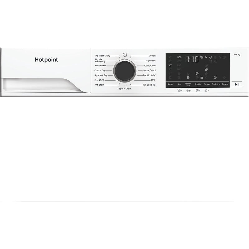 Hotpoint HBD8680ANTISTAINUK 8+6kg AntiStain Freestanding Washer Dryer