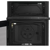 Indesit IDG6GB 60cm Gas Double Cooker - Black Thumbnail