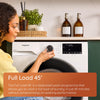 Hotpoint HP124ACAREUK 12kg 1400rpm Fabric Care Pro Washing Machine with HomeWhiz - White Thumbnail