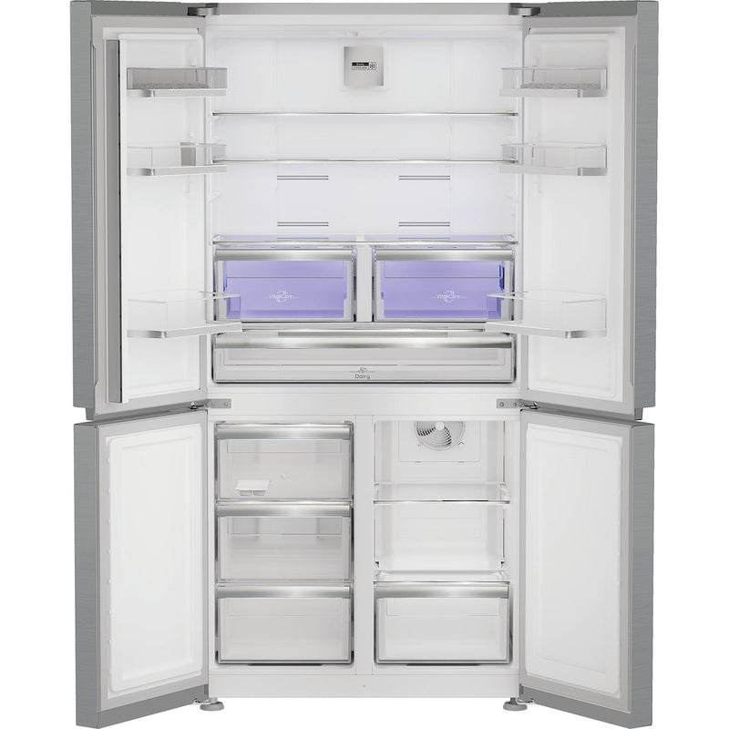 Hotpoint HPGF6544X4UK Triple No Frost American Fridge Freezer with VitalCare