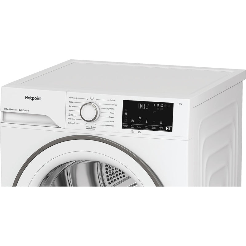 Hotpoint C HD 93M WW UK FabricCare 9kg Heat Pump Tumble Dryer - White