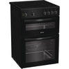 Indesit ITE6VMB Freestanding 60cm Electric Cooker with Ceramic Hob Thumbnail