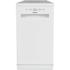 Hotpoint HP2FD10CS90WUK 10 Place Setting Freestanding Slimline Dishwasher with Rapid Wash - White Thumbnail