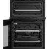Hotpoint HTE5VCB Freestanding 50cm Electric Cooker with Ceramic Hob - Black Thumbnail