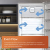 Hotpoint HPG26513XK5E Dual No Frost American Fridge Freezer with VitalCare Thumbnail