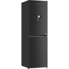 Hotpoint HPKF3241WXR4UK 244L Freestanding Total No Frost 50/50 Fridge Freezer with VitalCare and Water Dispenser - Black Steel Thumbnail