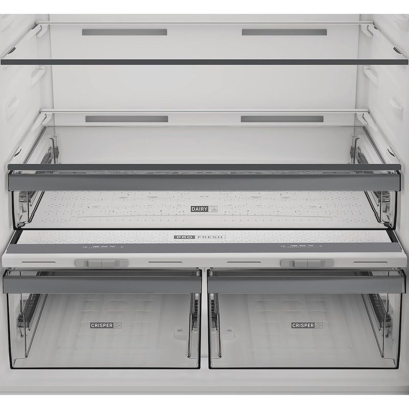 Whirlpool WHK2 6613 X5UK Dual No Frost XL Fridge Freezer with 6th Sense