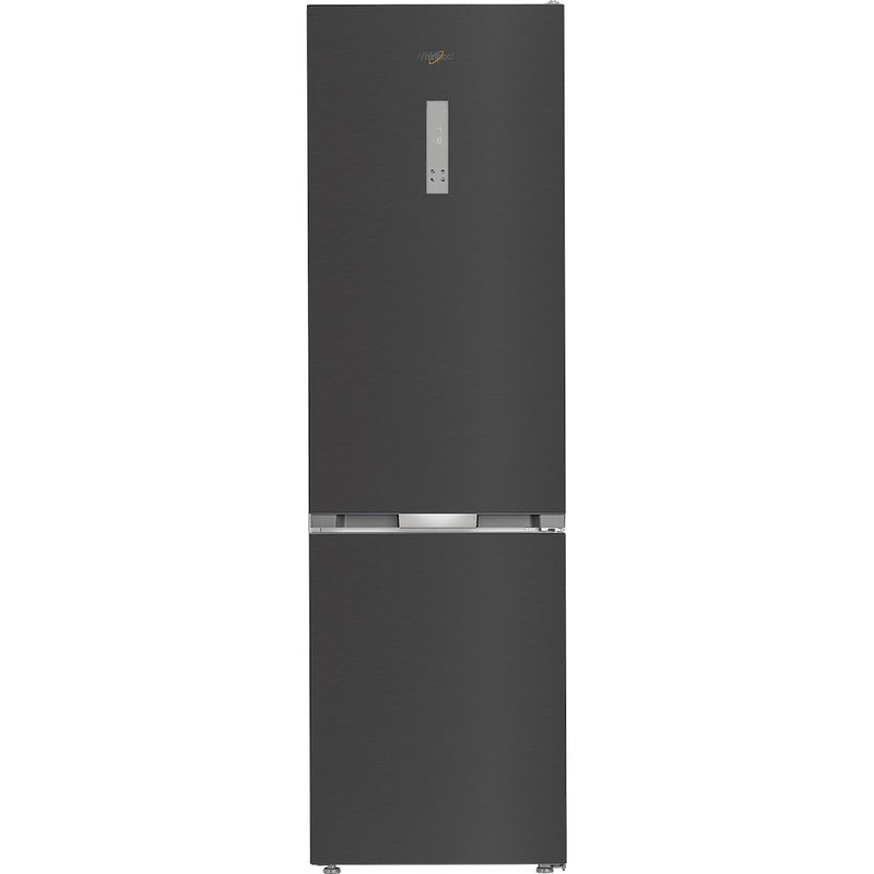 Whirlpool WHK 26403 XBR6UK Dual No Frost 70/30 Fridge Freezer with Fresh Lock - Dark Inox