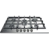 Indesit THP 751 W/IX/I 1 75cm 5 Burner Gas Hob Thumbnail