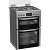 Hotpoint HDG6GDC2TWX 60cm Double Oven Gas Cooker (Discontinued) Thumbnail