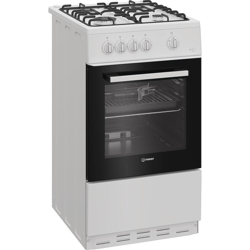 Indesit I5G1KMW Freestanding 50cm Gas Cooker - White
