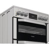 Hotpoint HDE6VDCASX Freestanding 60cm Electric Double Cooker - Inox Thumbnail