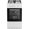 Indesit I5G1KMW Freestanding 50cm Gas Cooker - White Thumbnail