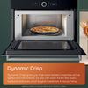 Hotpoint HCW6O7HTSXUKC Class 6 45cm Built-In Compact Oven with Microwave - Stainless Steel Thumbnail