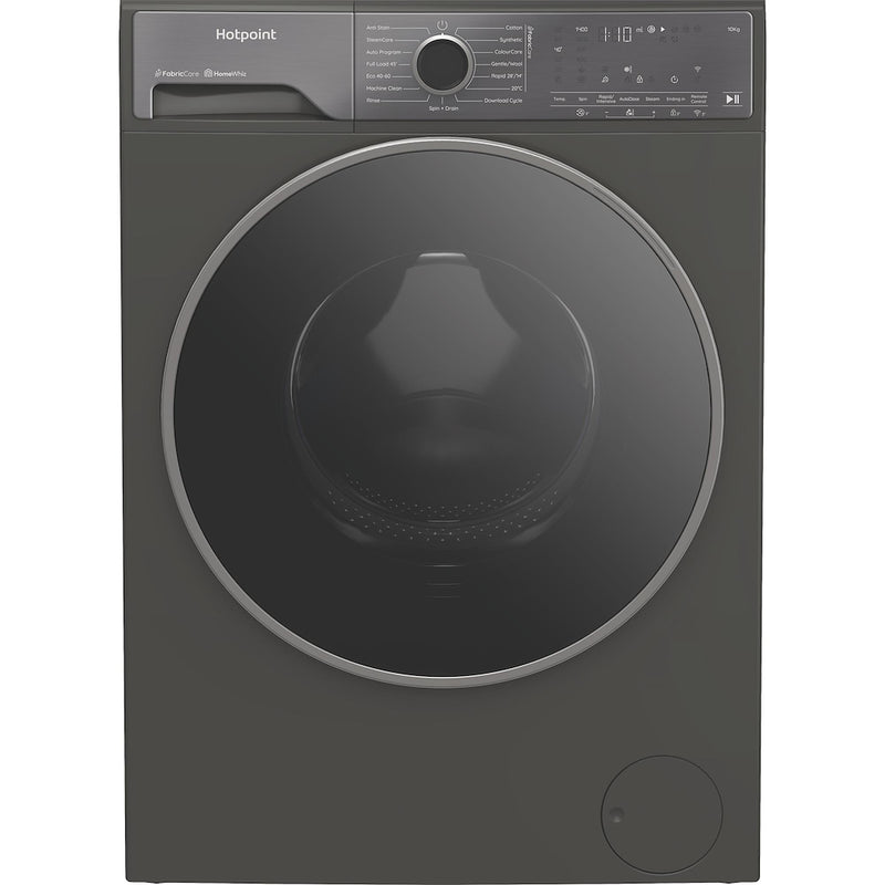 Hotpoint HP105GACARE Freestanding Fabric Care 10kg 1400rpm Washing Machine - Graphite