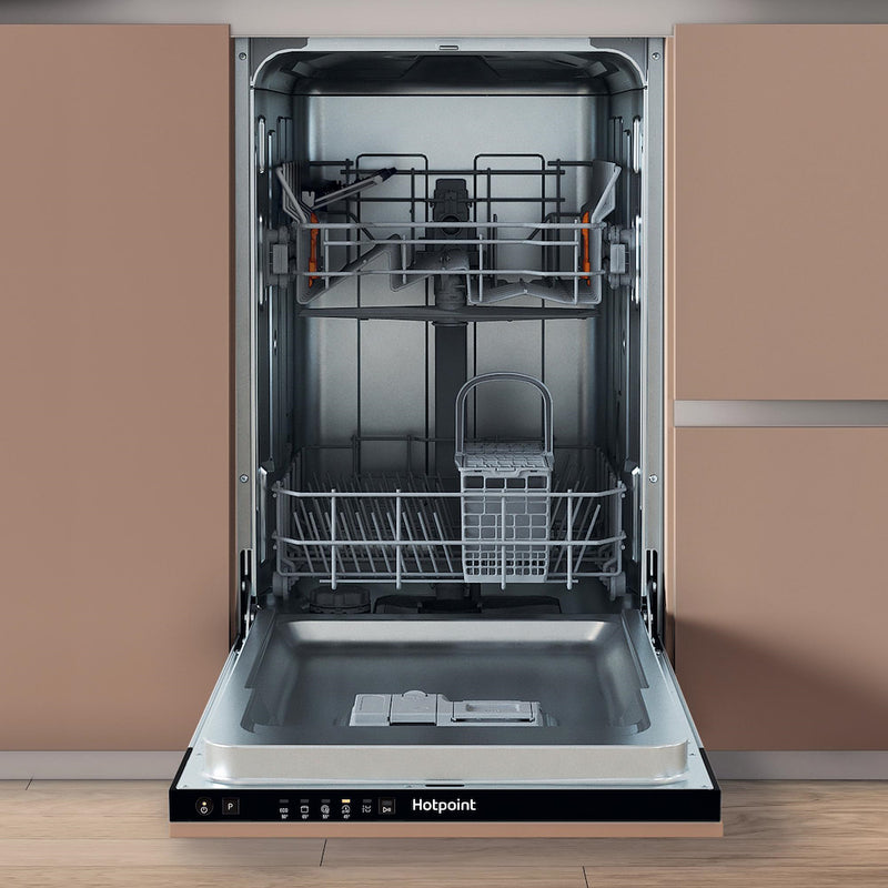 Hotpoint HP2ID10CS80UK 10 Place Setting Integrated Slimline Dishwasher with Rapid Wash