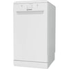Indesit IN2FE10CS90WUK Freestanding 45cm Slimline Dishwasher with 10 Place Settings - White Thumbnail
