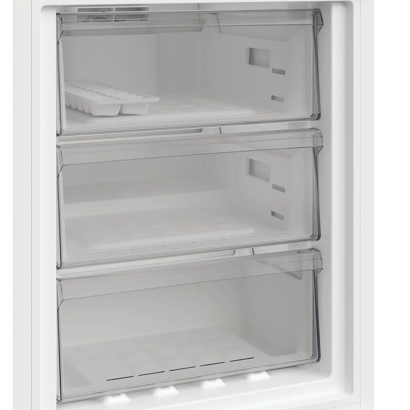 Indesit INK 21411 G4UK Freestanding 60/40 Total No Frost Fridge Freezer - Silver