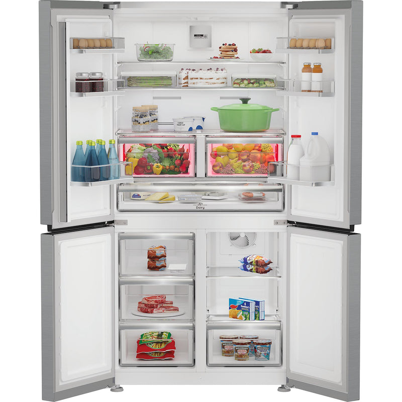 Hotpoint HPGF6544X4UK Triple No Frost American Fridge Freezer with VitalCare