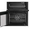 Hotpoint HTE6VDCB1 Freestanding Electric Cooker with Ceramic Hob - Black Thumbnail