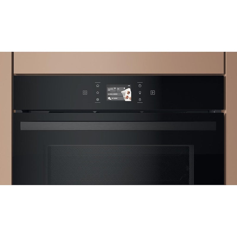 Hotpoint HCW9OWPHTSBUK Built-In Compact Oven with Microwave Function - Black