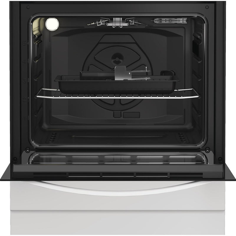 Indesit I6GGMMWUK Freestanding 60cm Gas Single Cooker - White