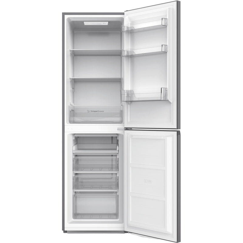 Indesit INKS3251XR4UK 257L Freestanding Low Frost 50/50 Fridge Freezer - Black Steel
