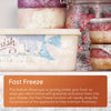 Hotpoint HPKF3241WXR4UK 244L Freestanding Total No Frost 50/50 Fridge Freezer with VitalCare and Water Dispenser - Black Steel Thumbnail