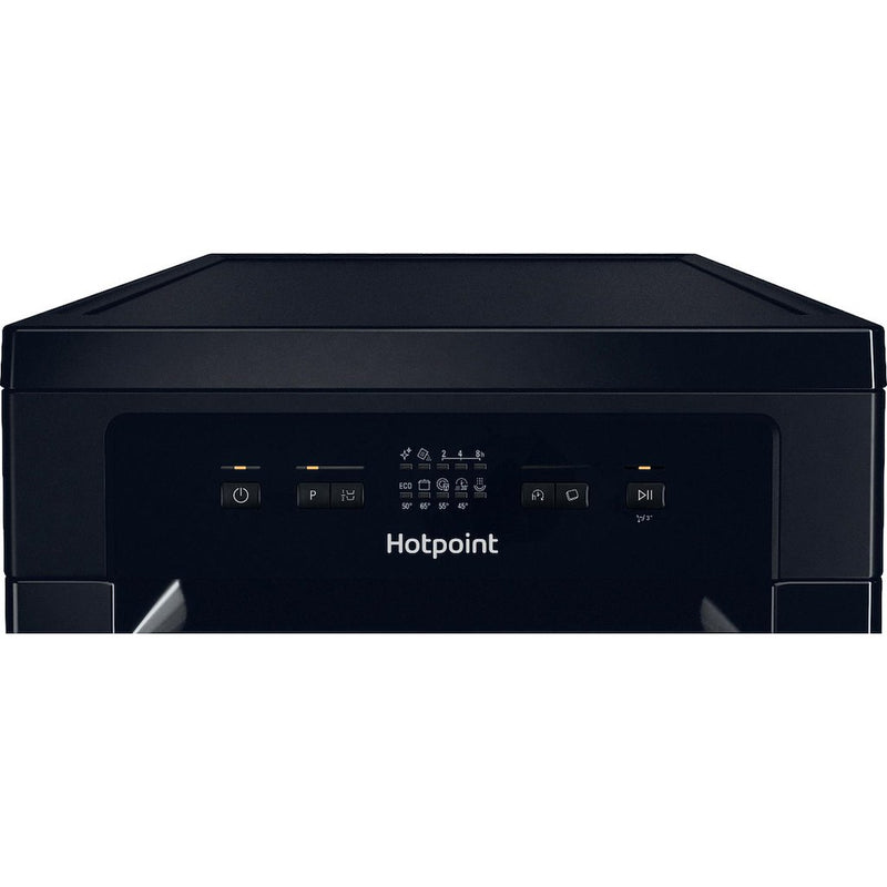 Hotpoint HP2FE10CS90BUK Freestanding 45cm Slimline Dishwasher with 10 Place Settings - Black