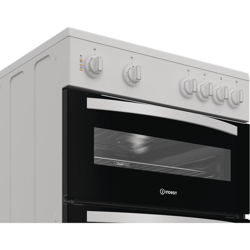 Indesit IDE6VMW Freestanding 60cm Electric Cooker - White
