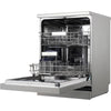 Indesit IN2FE13CNO7SUK 13 Place Setting Push&Go Freestanding Full Size Dishwasher - Silver Thumbnail