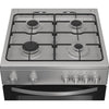Indesit IDG6GS, 60cm Gas Cooker - Silver Thumbnail