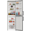 Indesit IKNH 1261 S4UK Freestanding 50/50 No Frost Fridge Freezer - Silver Thumbnail