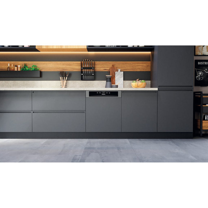 Hotpoint H3B L626 X UK Integrated Dishwasher - Inox