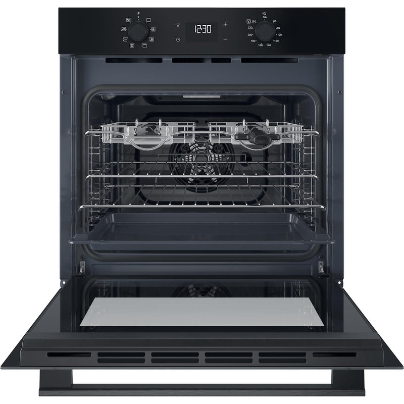 Hotpoint HO455HZBUK Class 2 60cm Built-In Single Multifunction Oven with Multiflow and Easy Grill