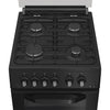 Hotpoint HDG5GCB Freestanding 50cm Gas Double Cooker - Black Thumbnail