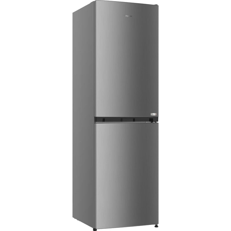 Hotpoint HPKF3241XP4UK 244L Freestanding Total No Frost 50/50 Fridge Freezer with VitalCare - Brushed Steel