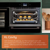 Hotpoint HCW6O7HTSXUKC Class 6 45cm Built-In Compact Oven with Microwave - Stainless Steel Thumbnail