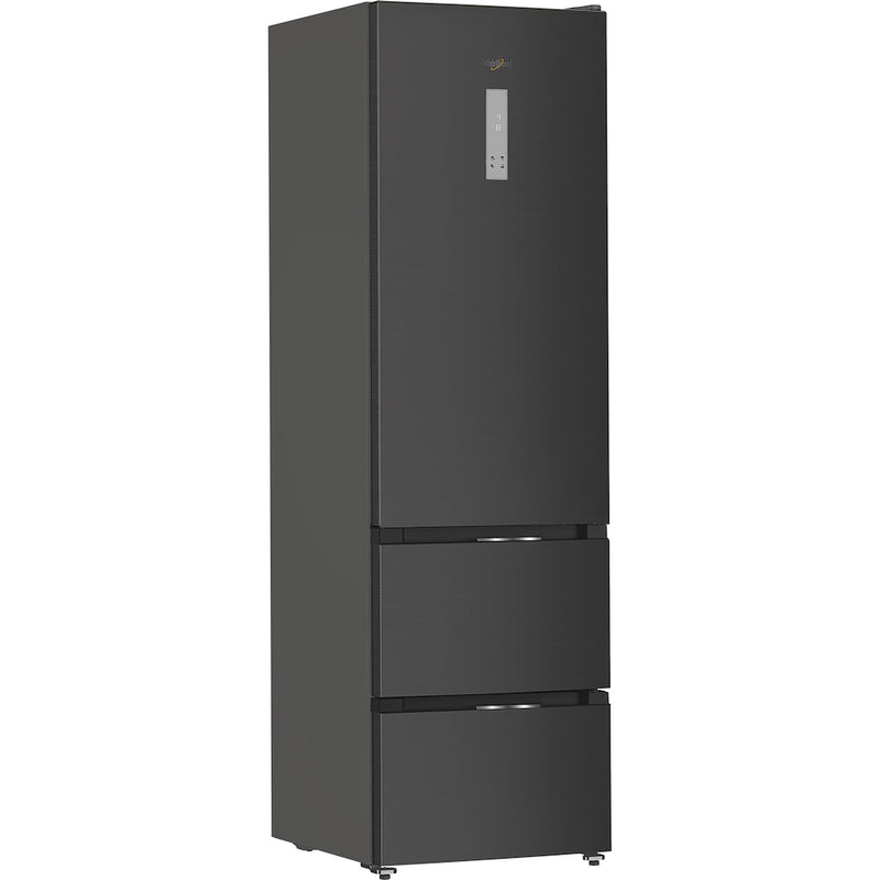 Whirlpool WHKF 6352 XBR5UK Dual No Frost 3 Door Fridge Freezer with 6th Sense - Dark Inox -  Discontinued